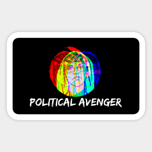 The Raw Zone with Political Avenger Sticker